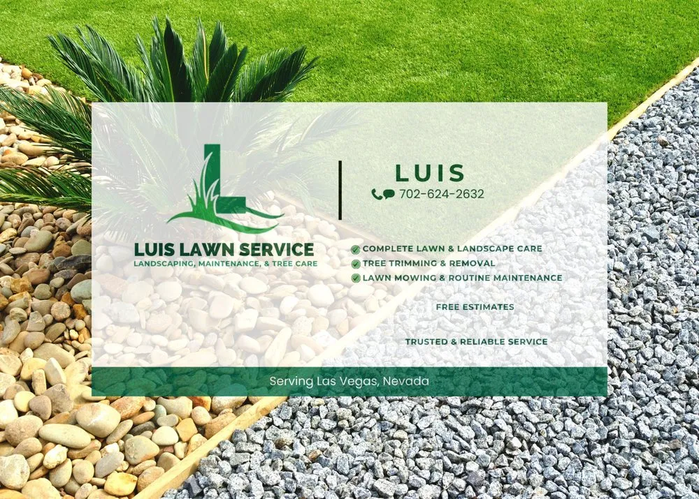 Reliable residential landscaping experts serving Las Vegas, NV - Luis Lawn Services