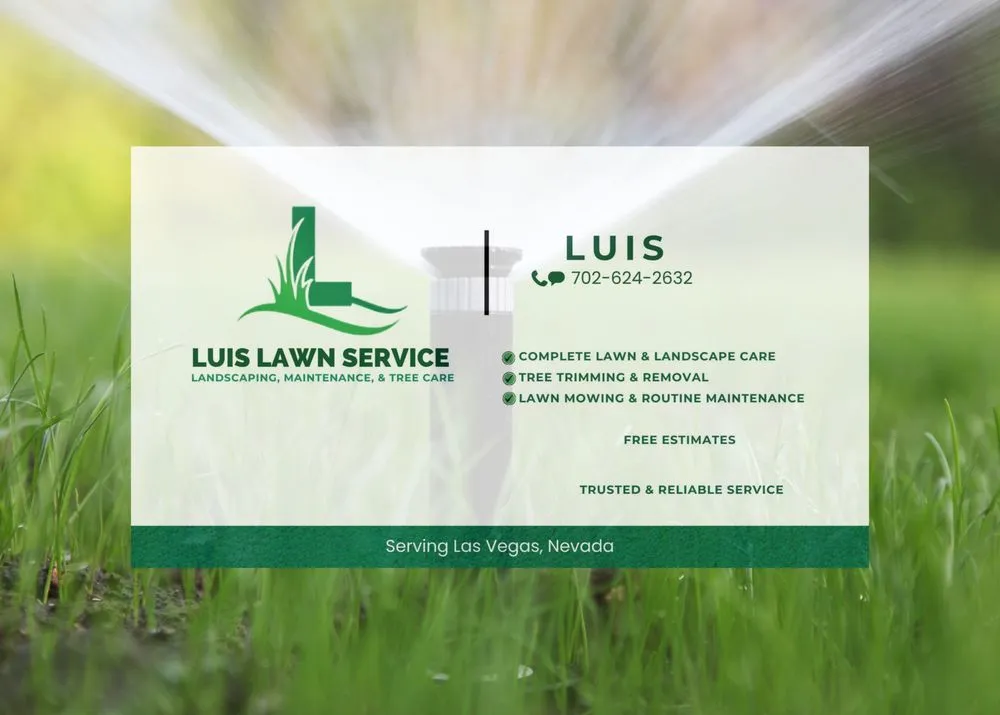 Trusted landscape design for outdoor upgrades in Las Vegas, NV by Luis Lawn Services
