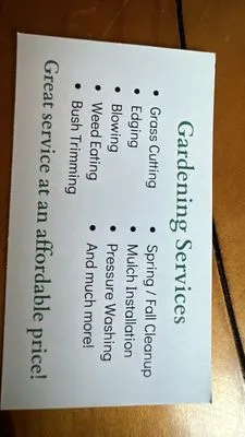 Luis Lopez Landscaping Logo