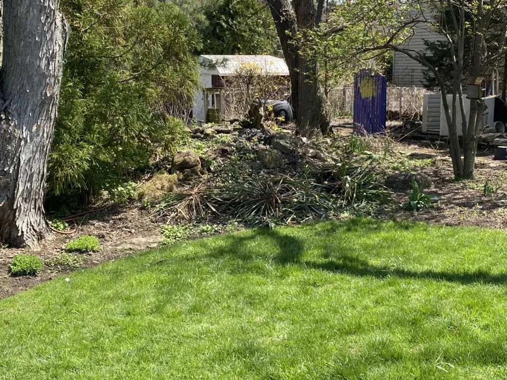 Professional garden landscaping in Joliet, IL by Luis M Tree Service and Landscaping