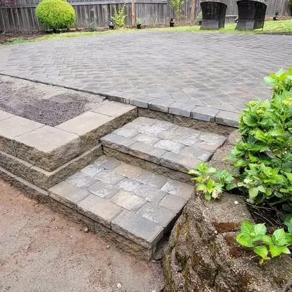Custom landscape installation near you in Portland, OR by Luis's Gardens & More