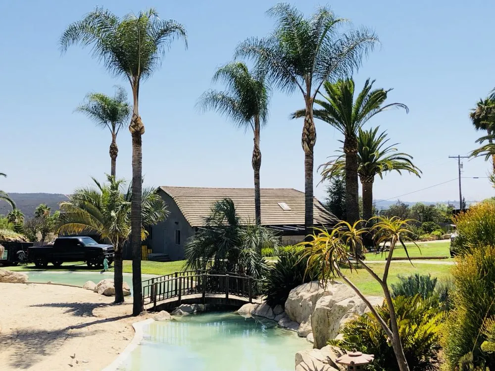 Custom landscape design in Bonsall, CA - Luis's Tree Service