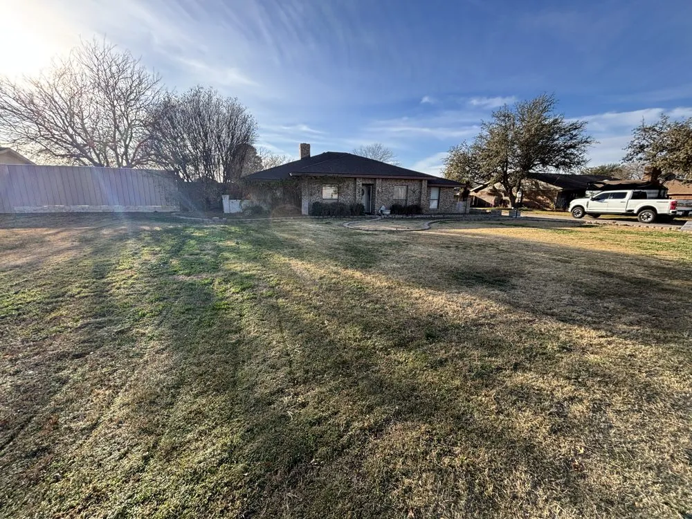 Reliable lawn mowing service for year-round maintenance in Odessa, TX by Lujan’s LandScaping and LawnCare