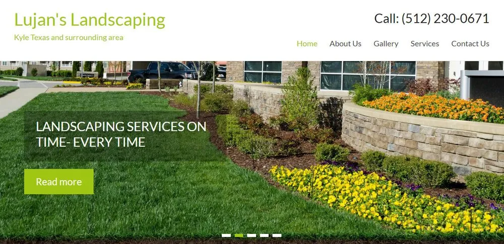 Trusted garden landscaping in Kyle, TX - Lujans Landscaping