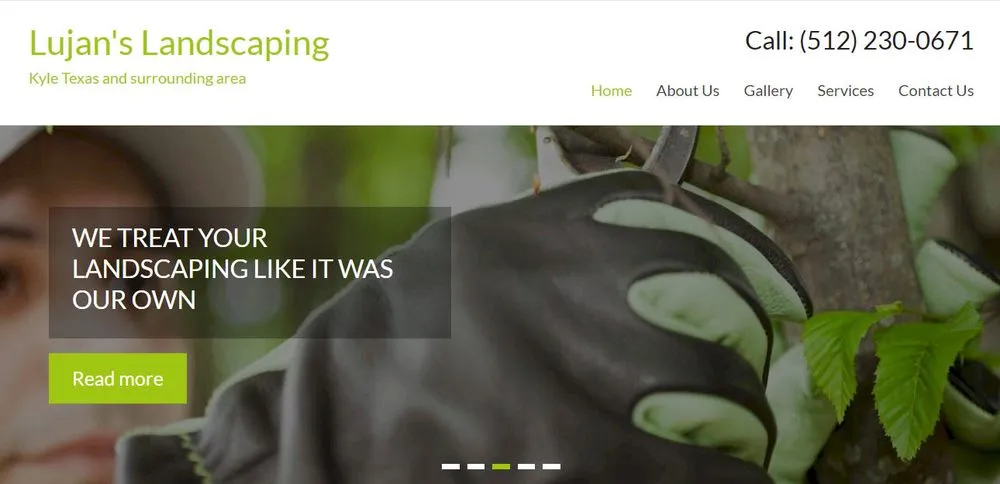 Custom outdoor landscaping for outdoor upgrades across Kyle, TX - Lujans Landscaping