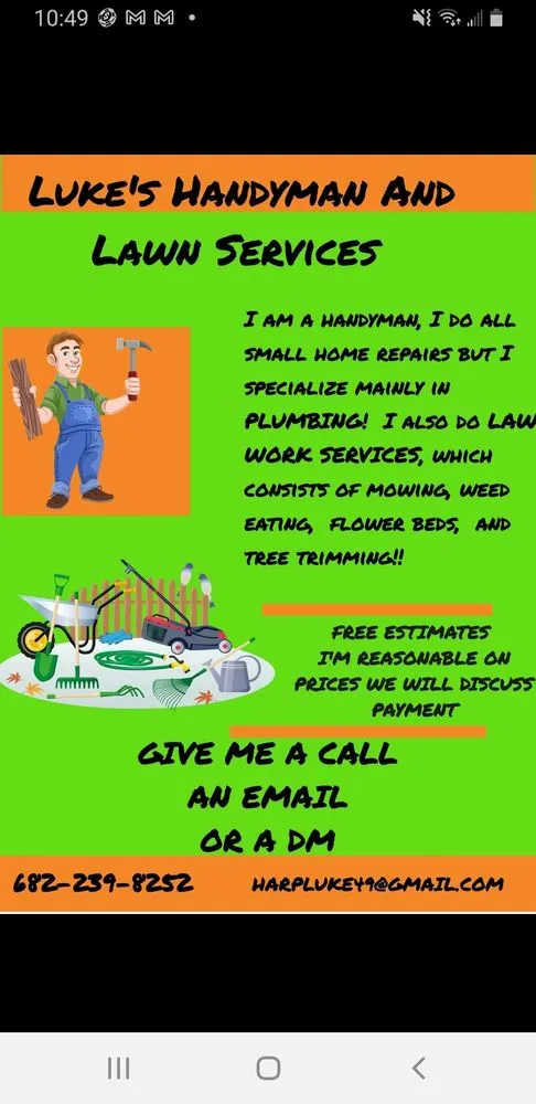Custom yard cleanup service for outdoor upgrades across Azle, TX - Luke's Handyman And Lawn Services