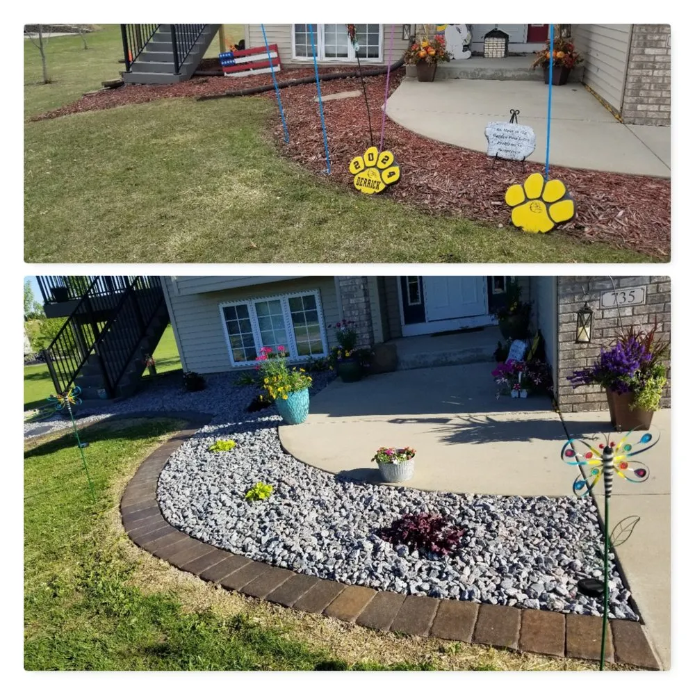 Professional garden landscaping experts serving Plainview, MN - Luke's Landscaping