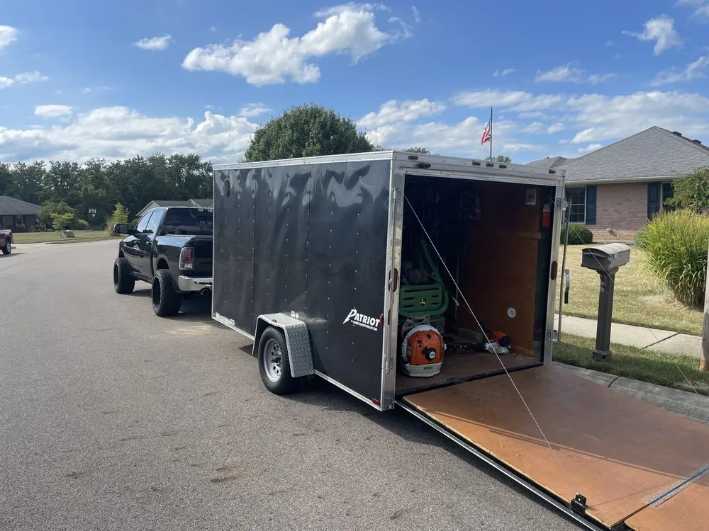 Reliable garden landscaping with custom design in Lewisburg, OH by Lukes lawn care