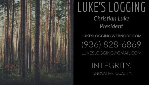 Luke's Logging Logo