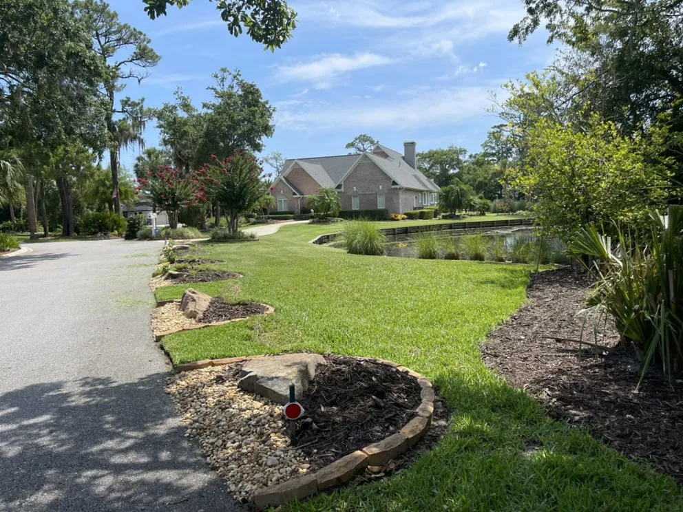 Professional lawn care service for year-round maintenance in Jacksonville Beach, FL by Luke's N Family Lawn Care