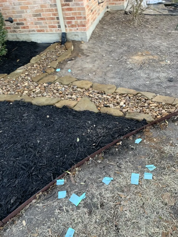 Custom yard maintenance in Ennis, TX by Luksa Lawn Care & Handyman Services