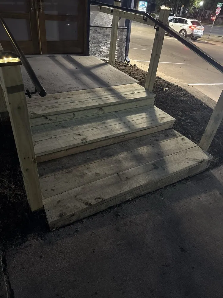 Custom landscape installation for beautiful yards across Ennis, TX - Luksa Lawn Care & Handyman Services