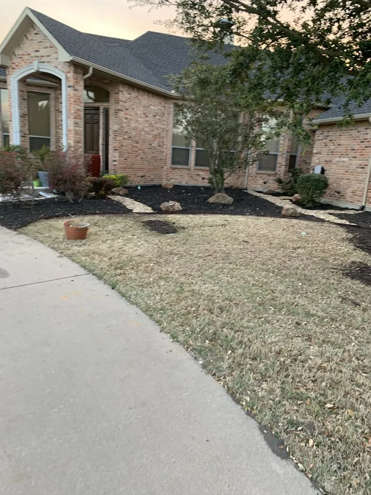 Local outdoor landscaping in Ennis, TX by Luksa Lawn Care & Handyman Services