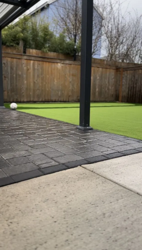 Top-rated lawn mowing service with custom design in Sherwood, OR by Lumin Landscape