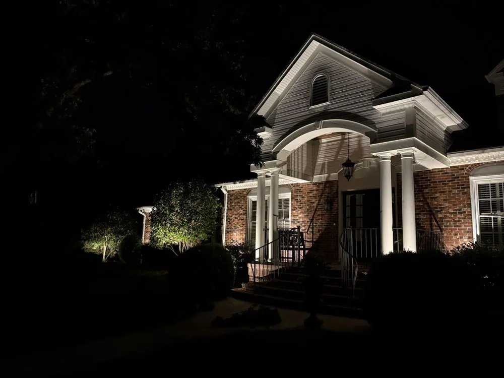 Custom yard maintenance for beautiful yards in Easley, SC by Luminosity Outdoor Lighting
