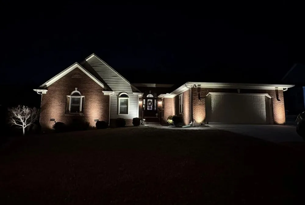 Expert yard cleanup service for year-round maintenance in Easley, SC by Luminosity Outdoor Lighting