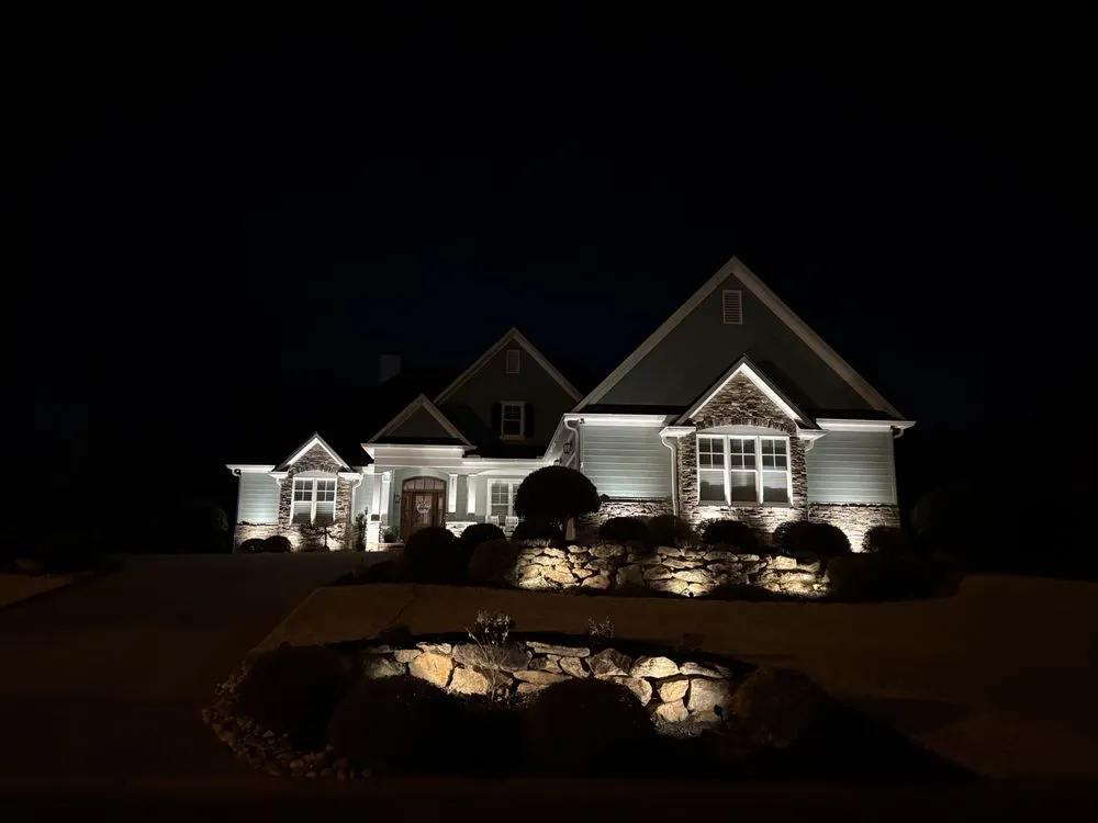 Professional outdoor landscaping in Easley, SC - Luminosity Outdoor Lighting