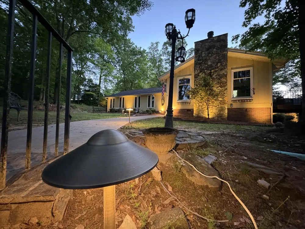 Top-rated landscape design in Easley, SC - Luminosity Outdoor Lighting