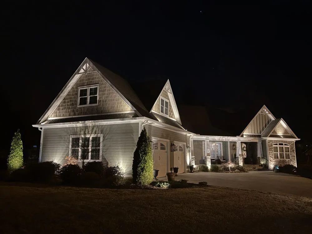 Expert landscaping services experts serving Easley, SC - Luminosity Outdoor Lighting