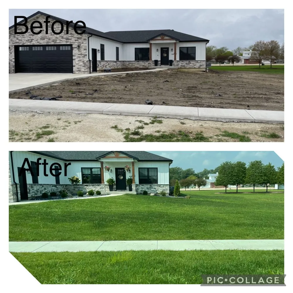 Affordable lawn care service in Kankakee, IL by Luna Landscaping & Concrete