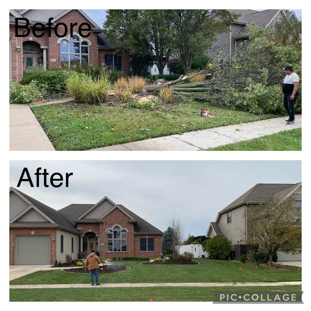 Affordable landscape design in Kankakee, IL by Luna Landscaping & Concrete