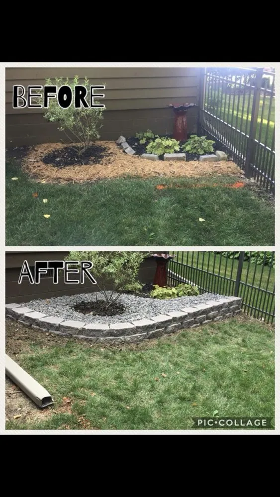 Local yard maintenance in Kankakee, IL by Luna landscaping