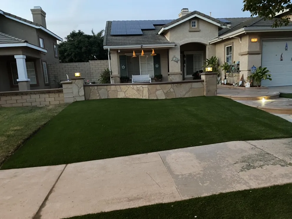 Custom yard maintenance in San Fernando Valley, CA by Luna’s artificial grass