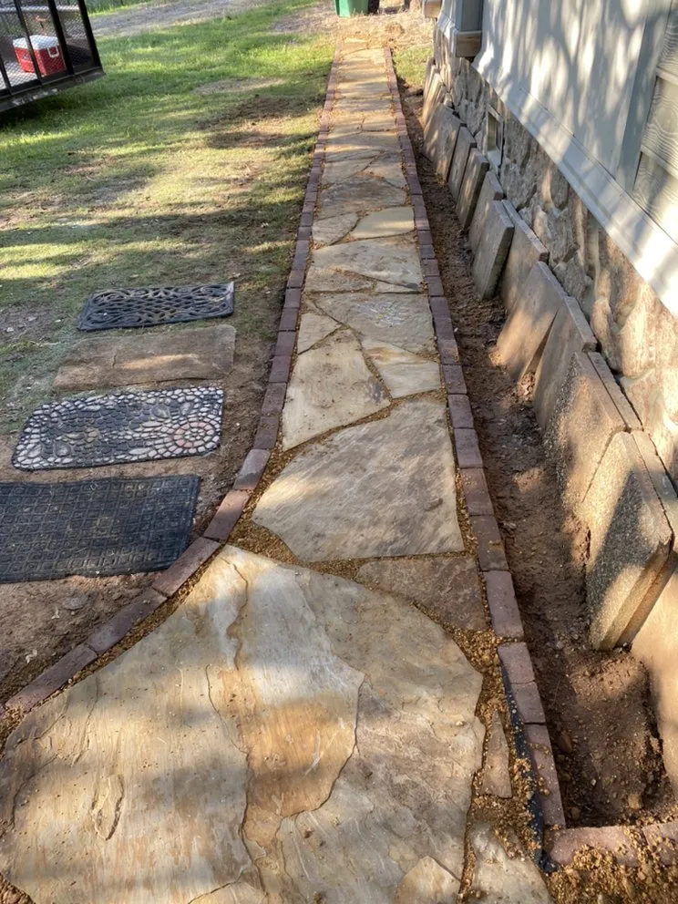 Custom residential landscaping experts serving Valley View, TX - Lunas Landscape and Construction