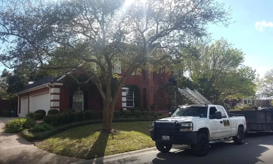 Trusted outdoor landscaping in San Antonio, TX by Luna's Tree Service