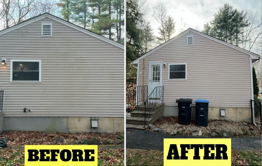 Custom landscape design in Amesbury, MA by Lunch Pail Services