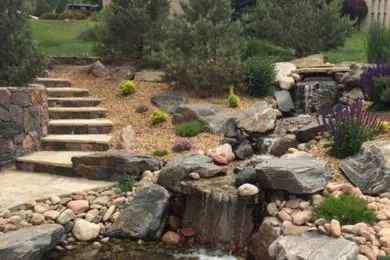 Custom landscape design in Kingston, TN by Lunsford Land Design