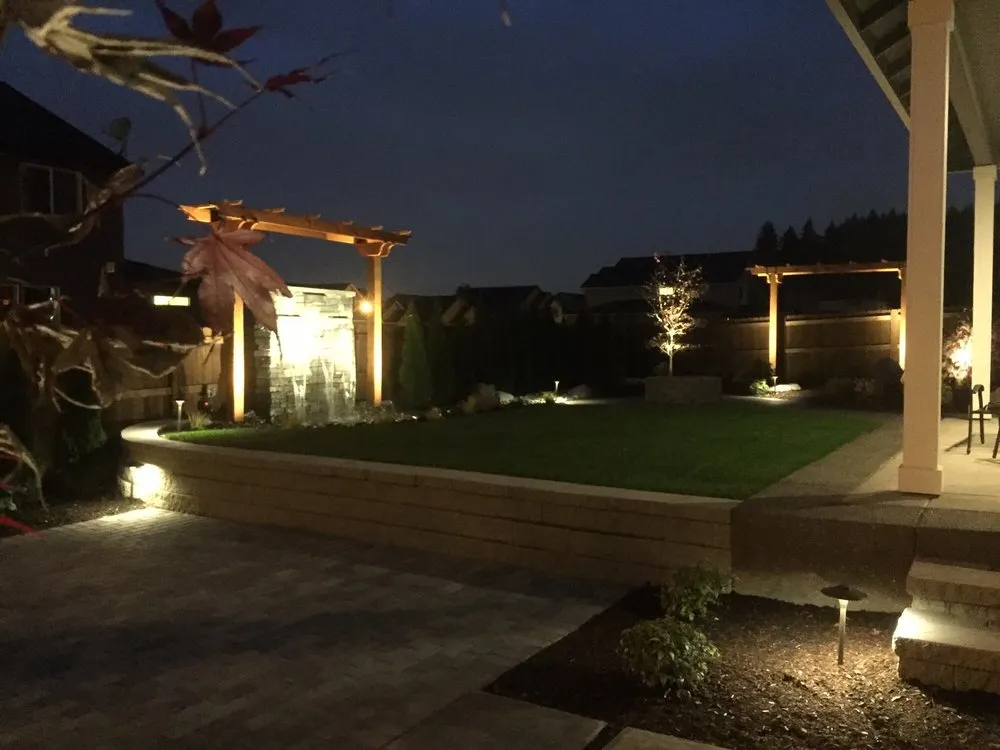 Professional landscape installation in Brush Prairie, WA by Luong's Landscaping
