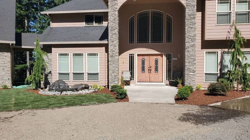 Professional landscape installation in Brush Prairie, WA - Luong's Landscaping