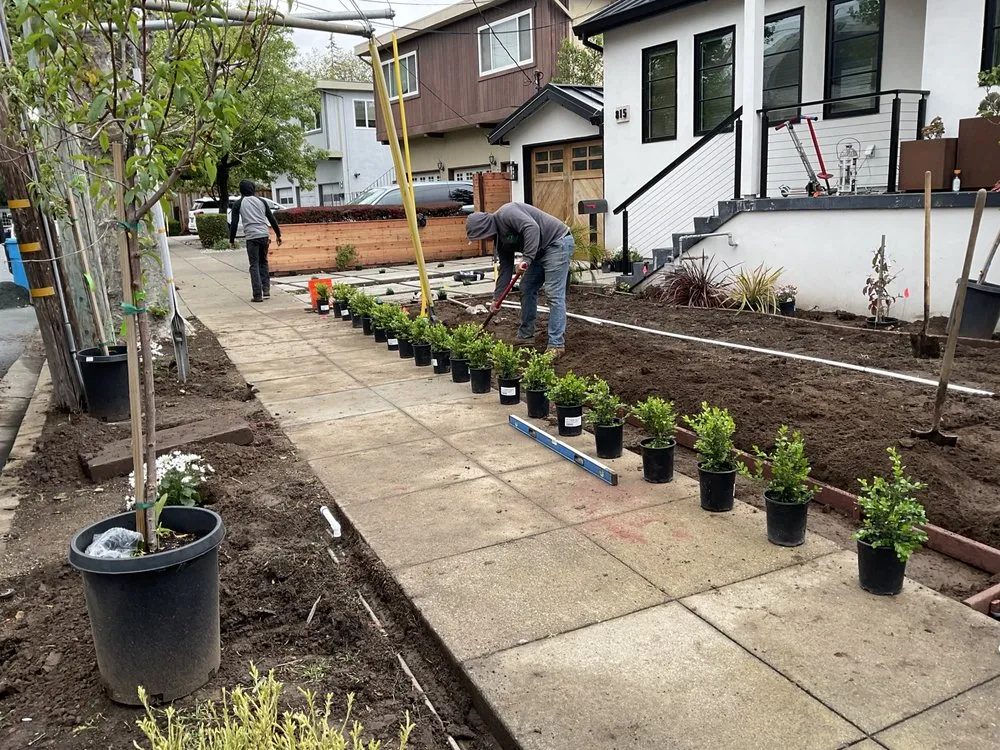 Custom outdoor landscaping in Redwood City, CA - Lupe Garden Landscaping