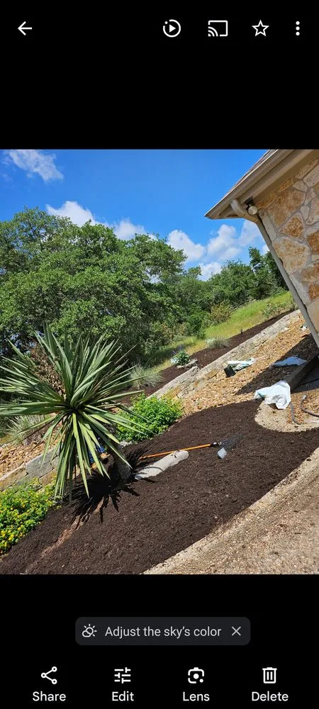 Custom landscaping services near you in Cedar Park, TX by Lupercio's Home Solution