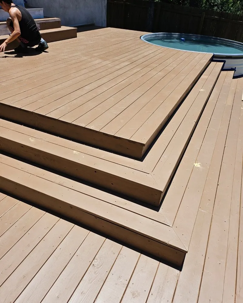 Top-rated landscape installation with custom design in Cedar Park, TX by Lupercio's Home Solution