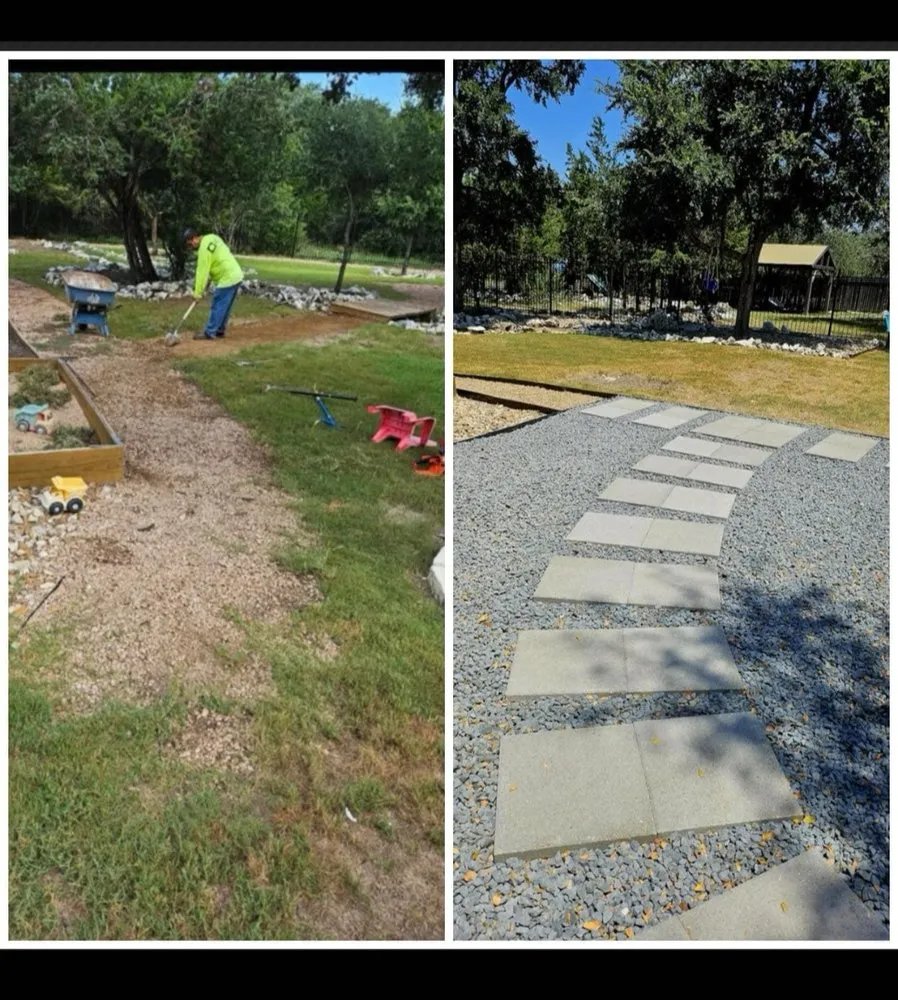 Professional lawn mowing service for residential properties in Cedar Park, TX by Lupercio's Home Solution