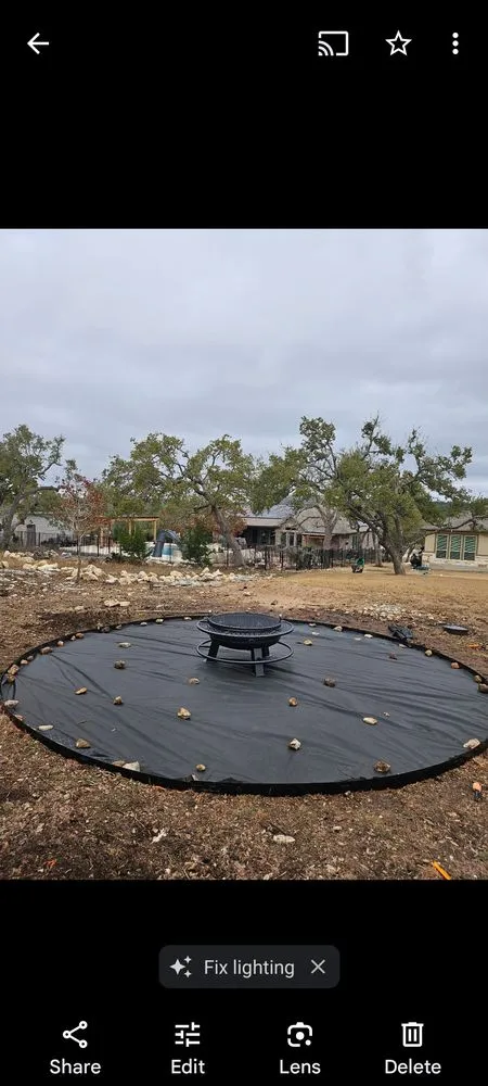 Affordable landscape installation for year-round maintenance in Cedar Park, TX by Lupercio's Home Solution