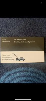 Lupes Landscaping Logo