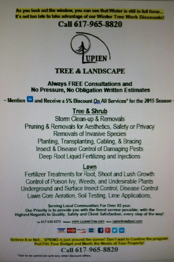 Local garden landscaping in Newton, MA - Lupien Tree & Landscape