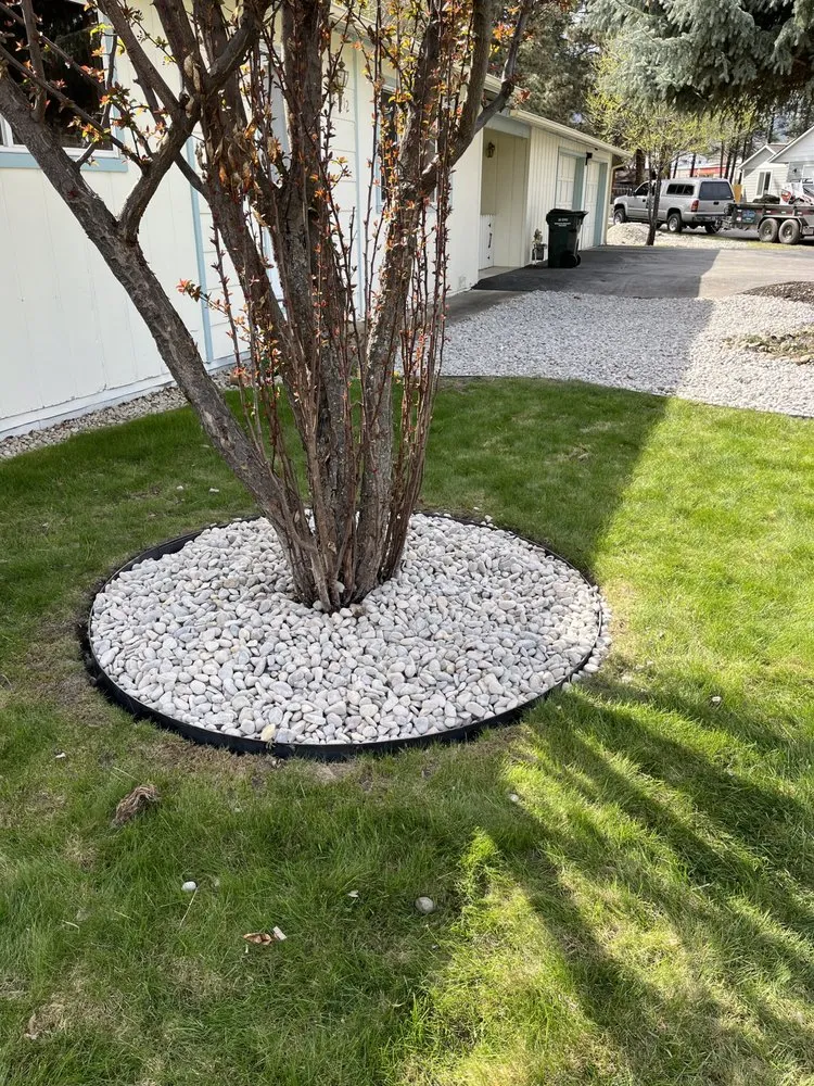 Custom landscape design with custom design in Missoula, MT by Lupine Landscape