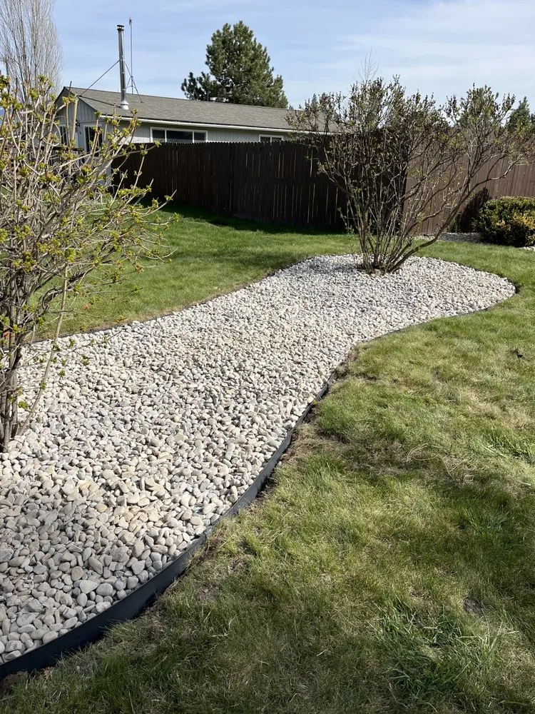 Professional yard maintenance with custom design in Missoula, MT by Lupine Landscape
