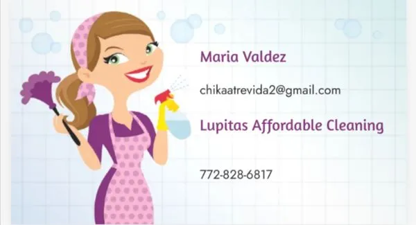 Lupitas Affordable Cleaning Logo