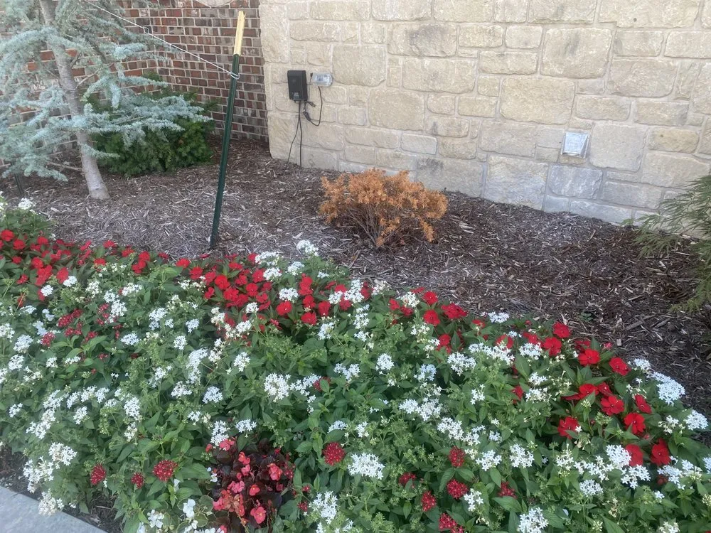 Custom landscape installation for residential properties across Blanchard, OK - Luscious Lawns and Landscape