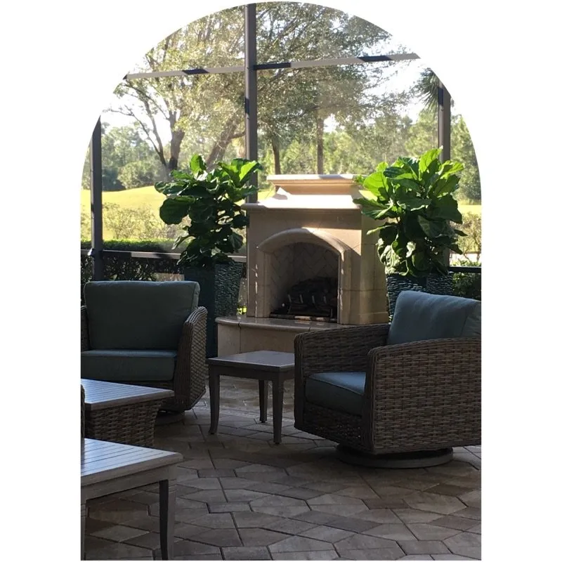 Custom yard cleanup service for outdoor upgrades in Fort Myers, FL by Lush Lanais