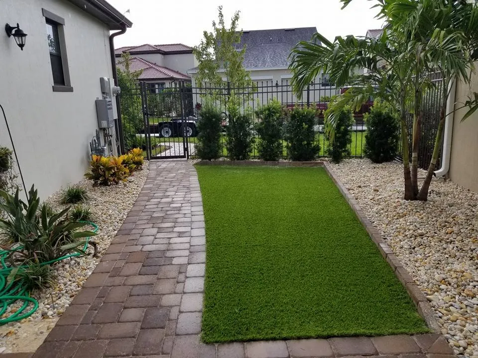 Professional landscape installation for beautiful yards across Melbourne, FL - Lush Landscaping