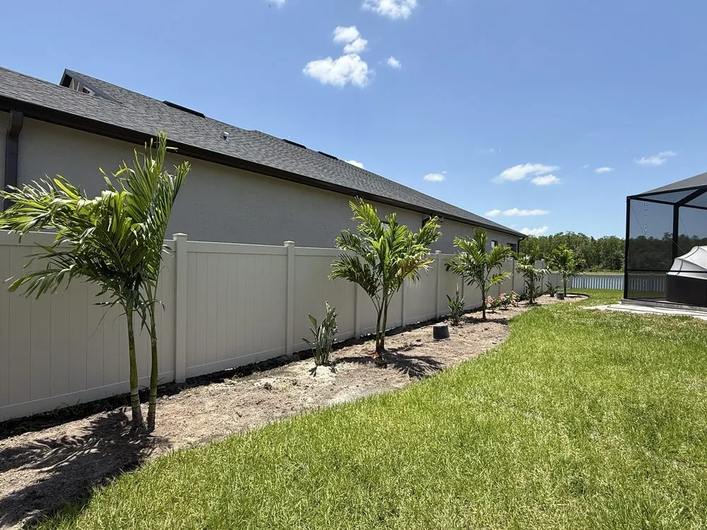 Professional garden landscaping in Spring Hill, FL by Lush Lawn and Palm