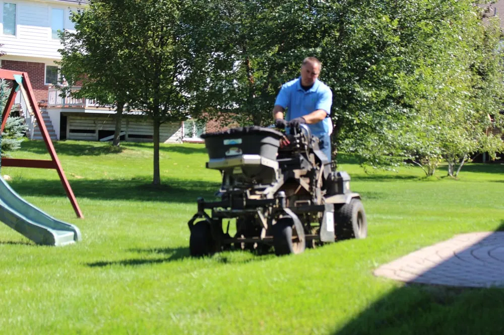 Custom yard cleanup service in Brighton, MI by Lush Lawn