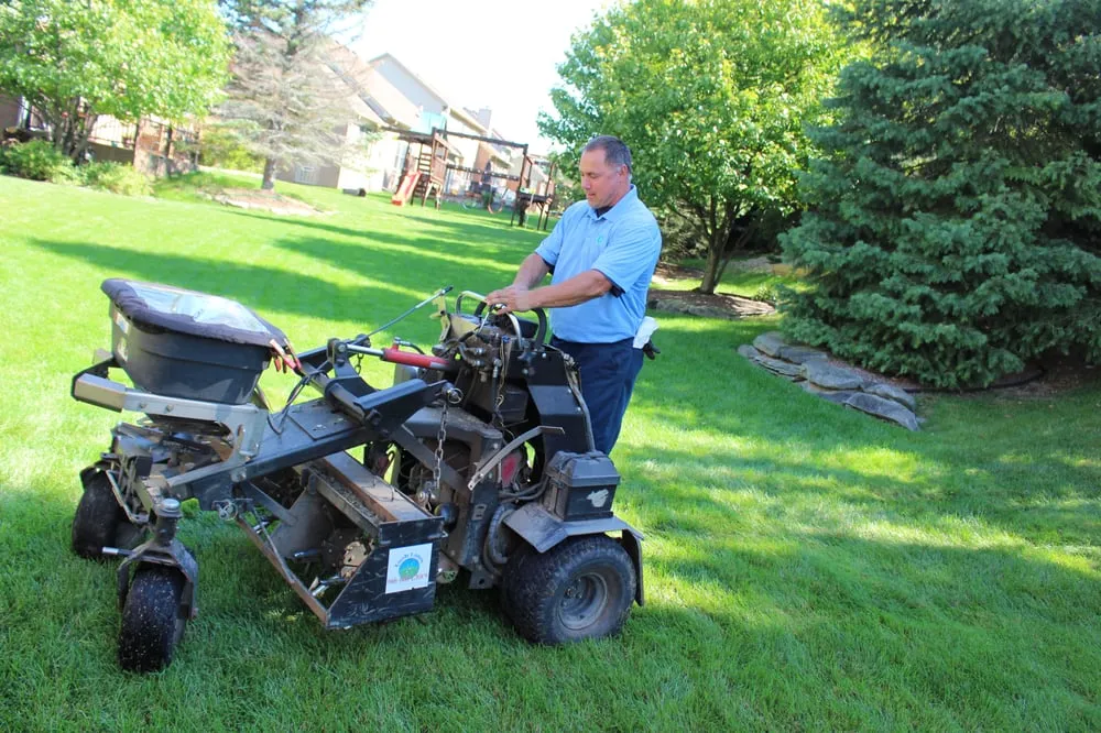 Custom residential landscaping with custom design in Grand Blanc, MI by Lush Lawn