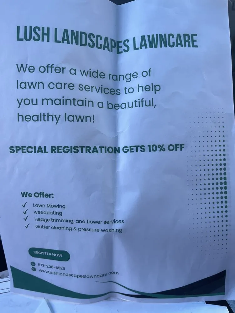 Expert lawn mowing service in Sikeston, MO - Lush Lawn Service Care